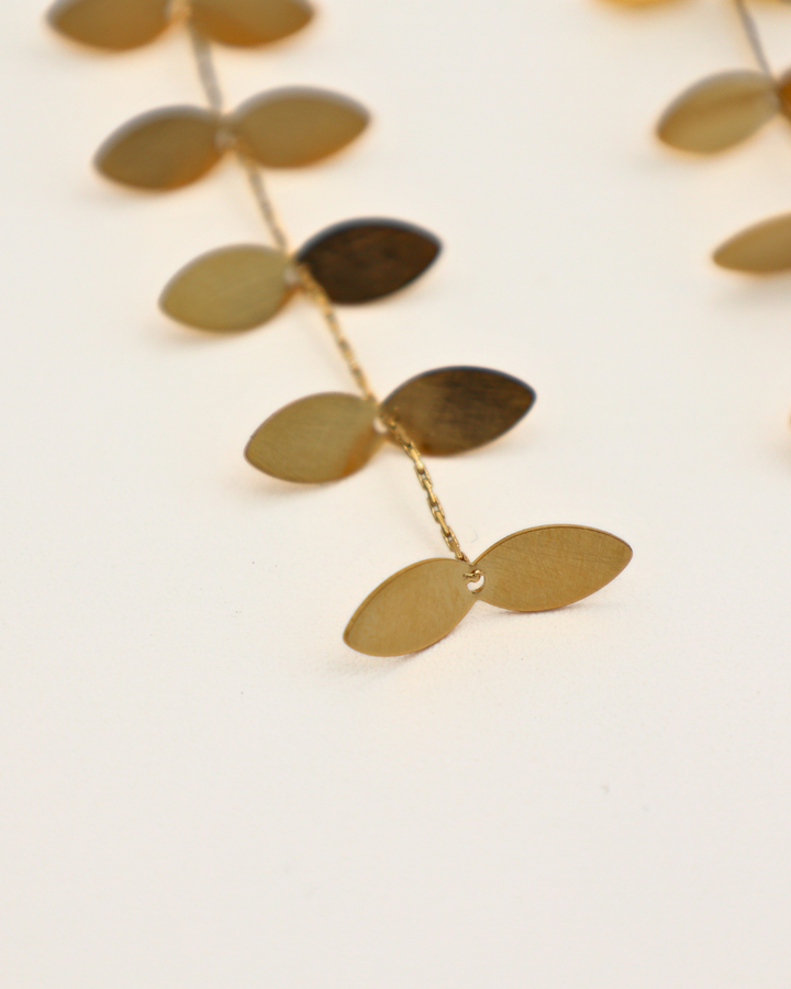Leaf Dangle Earrings