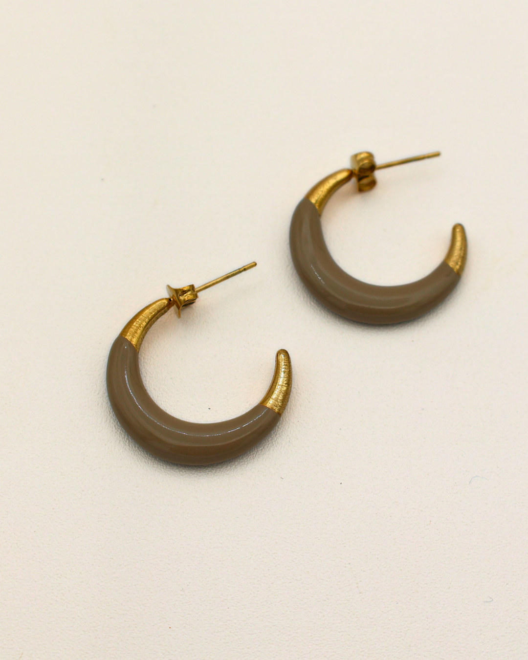Sand Crescent Hoops