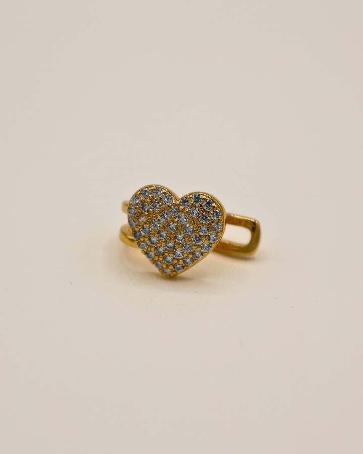 Sparkling Heart Ear Cuff - SMOLL republic