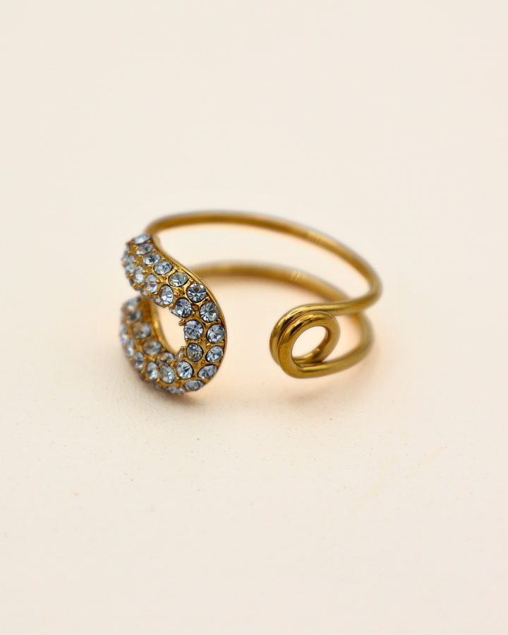 Crystal Loop Ring