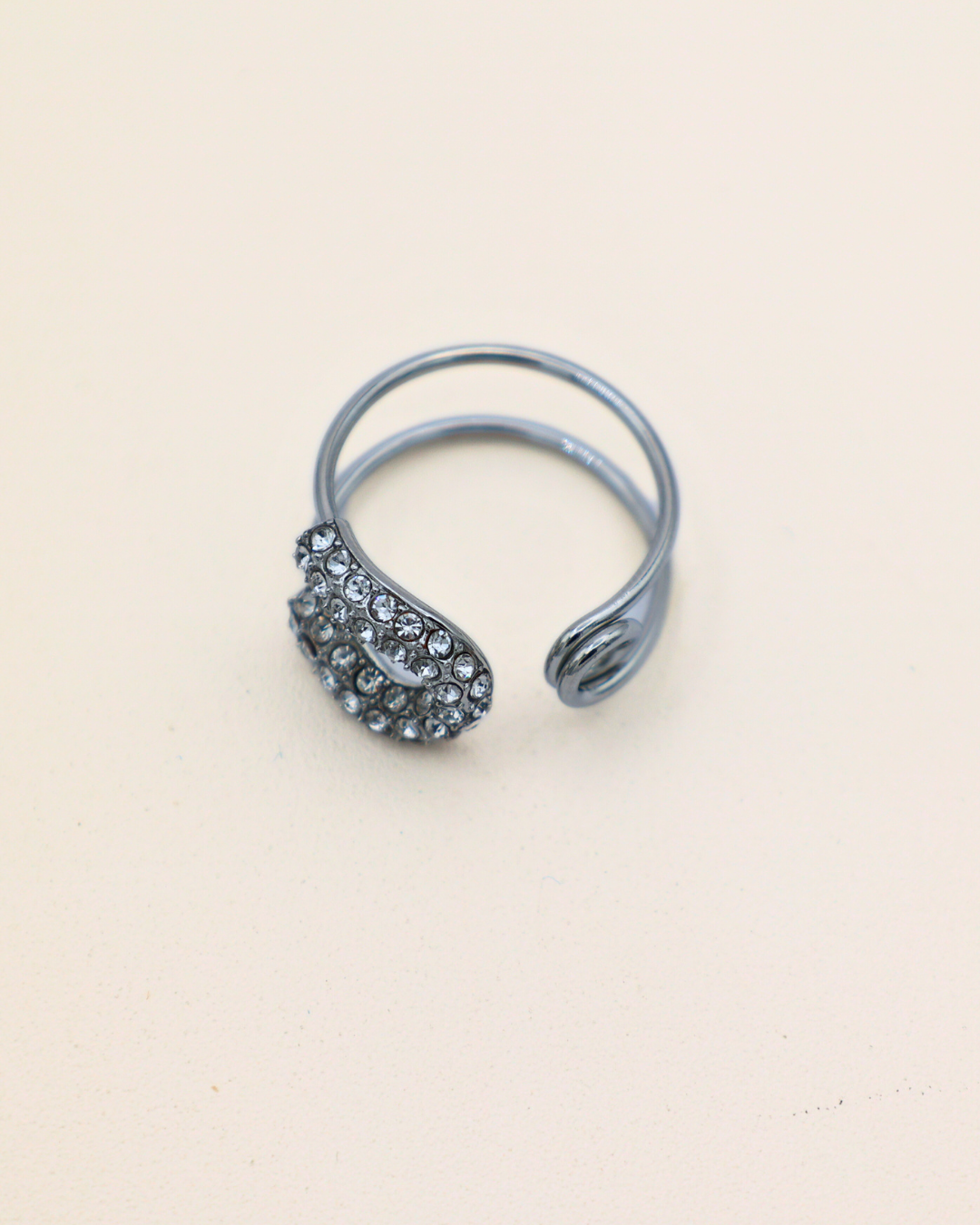Crystal Loop Ring