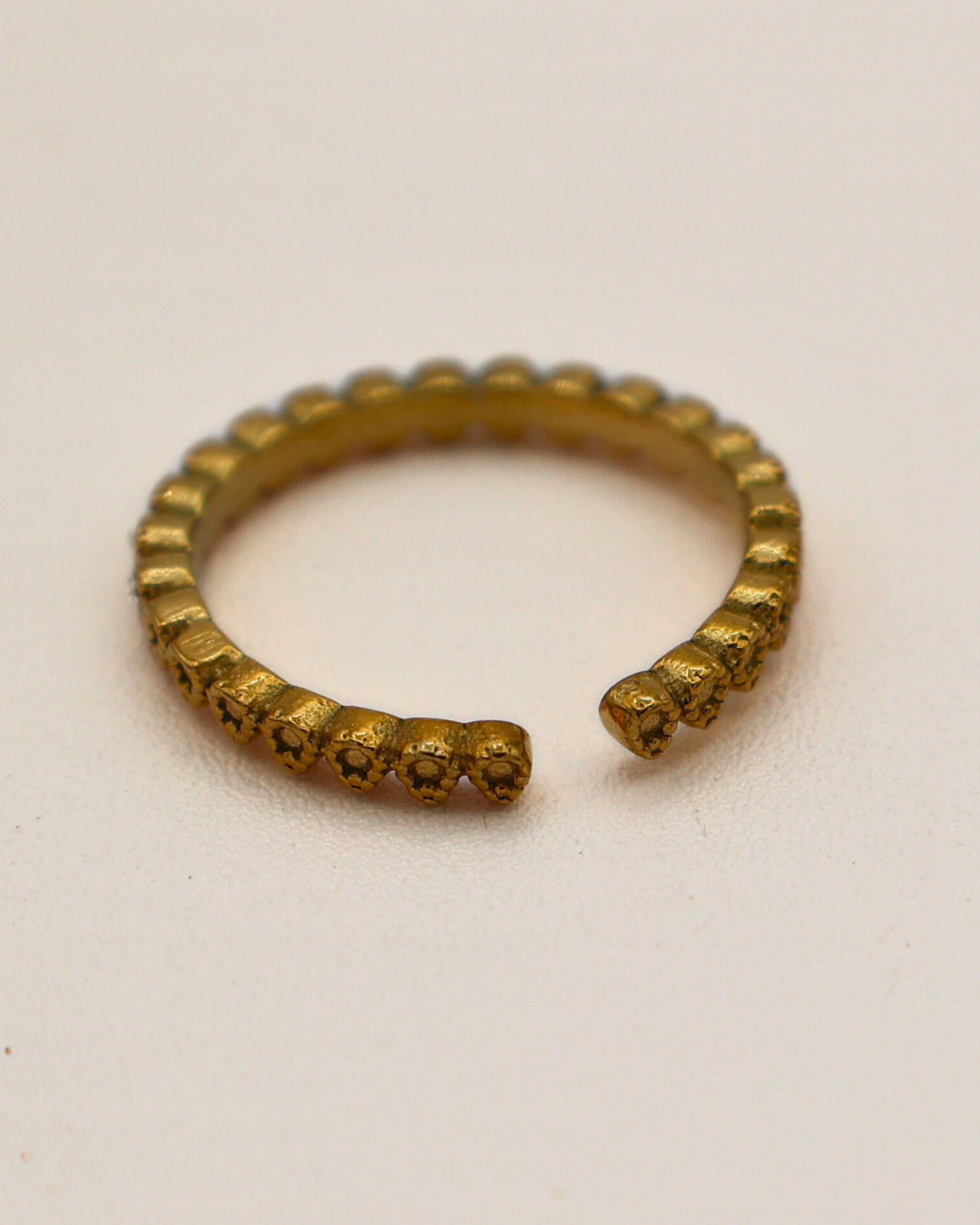 Crystal Row Ring