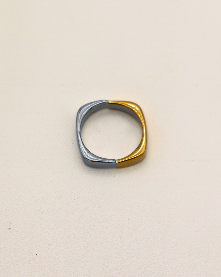 Dual Frame Band Ring