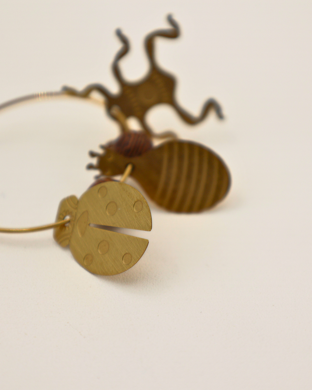 Jungle Charm Hoops