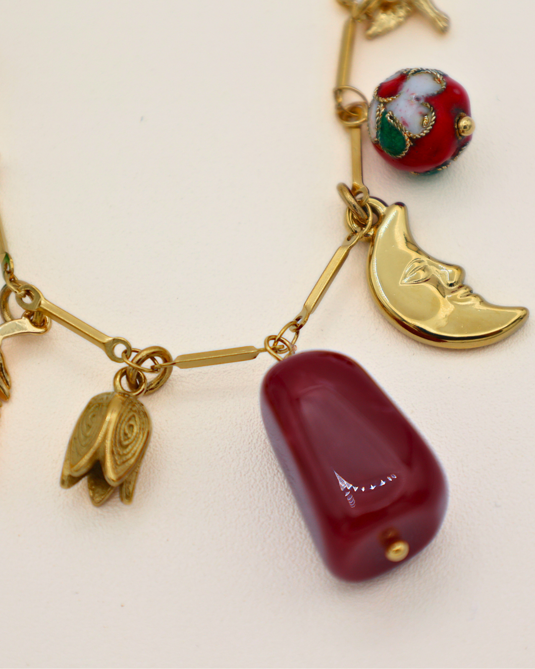 Moon & Charms Necklace