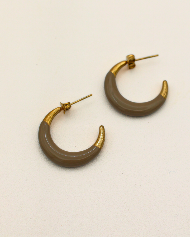 Sand Crescent Hoops