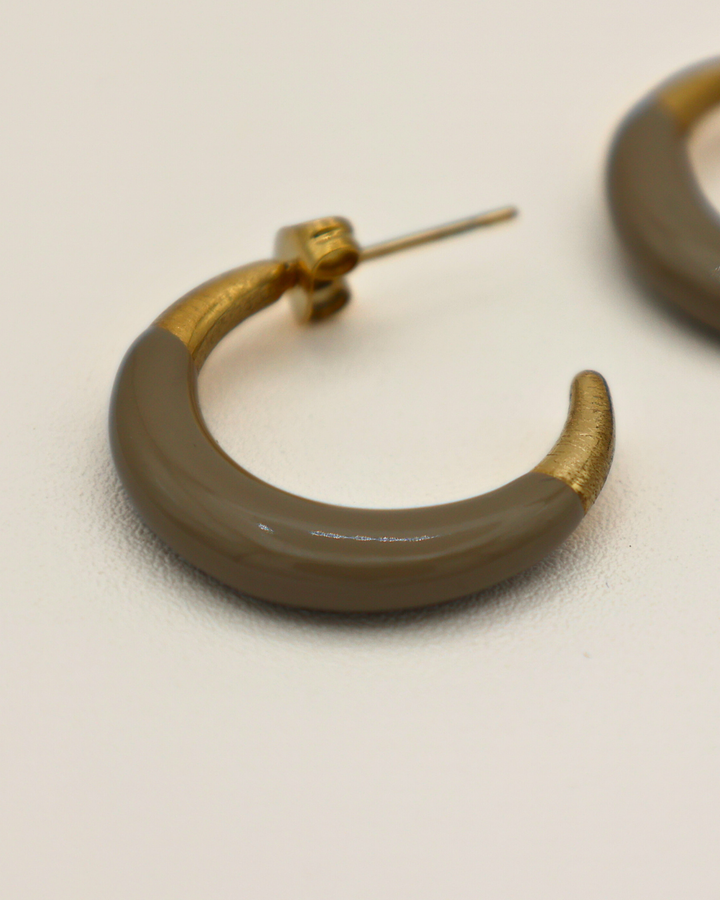 Sand Crescent Hoops