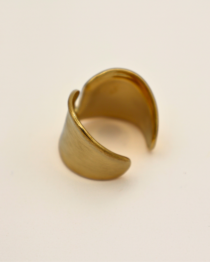 Shell Curve Ring
