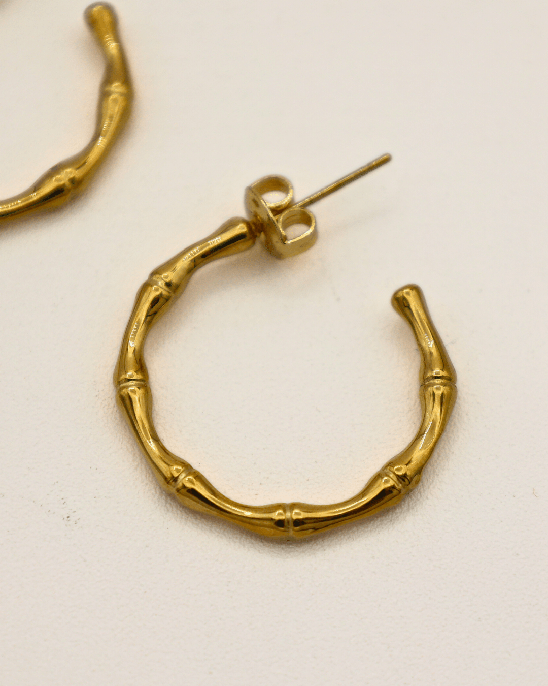 Bamboo Texture Hoops - SMOLL republic