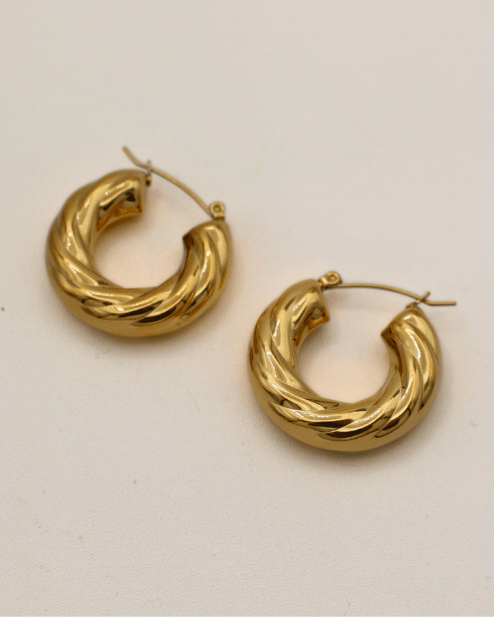 Bold Braid Hoops - SMOLL republic