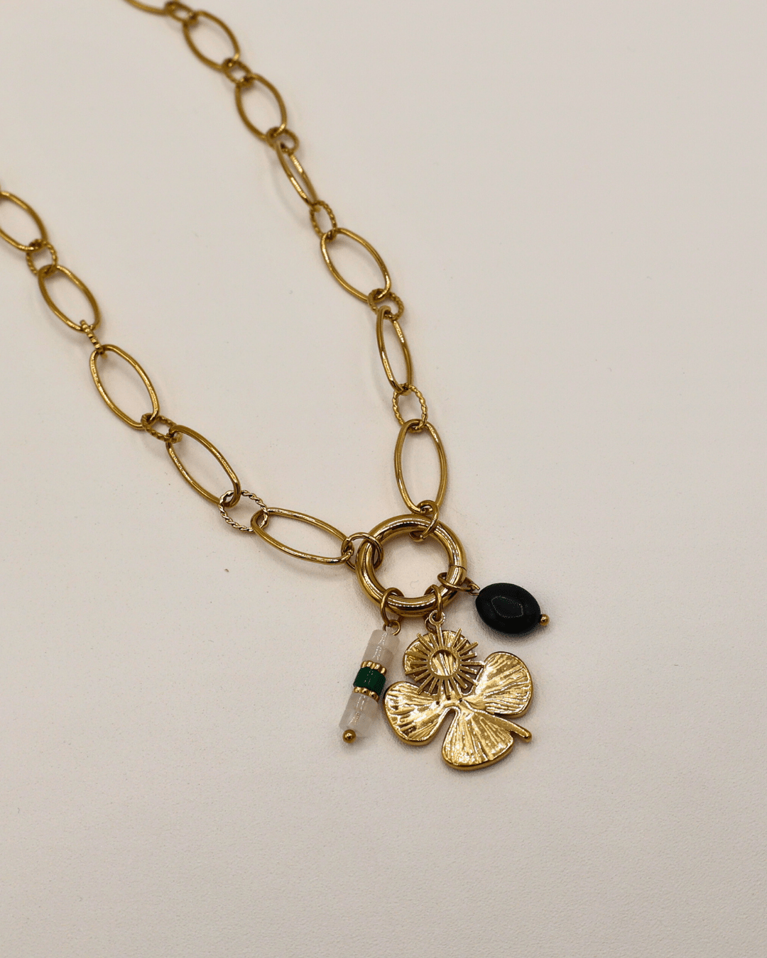 Clover Charm Necklace - SMOLL republic