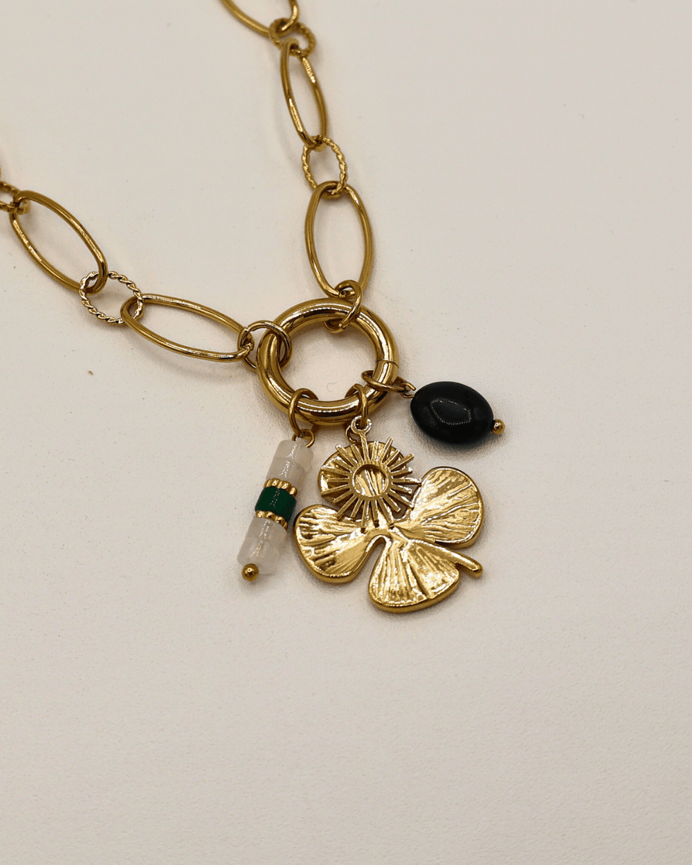 Clover Charm Necklace - SMOLL republic