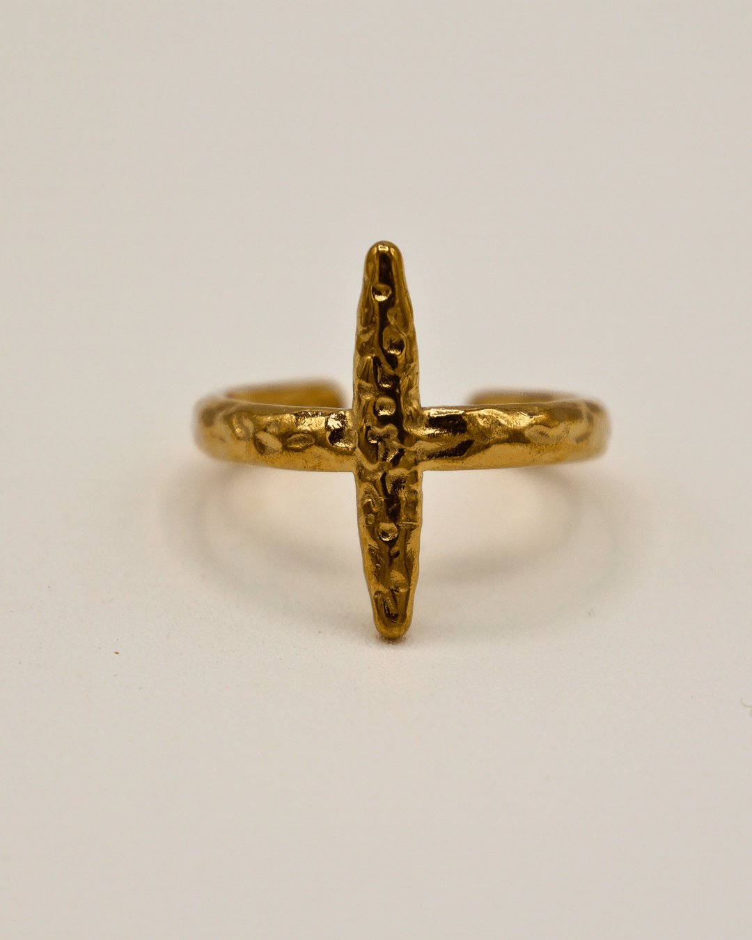 Cross Textured Ring - SMOLL republic