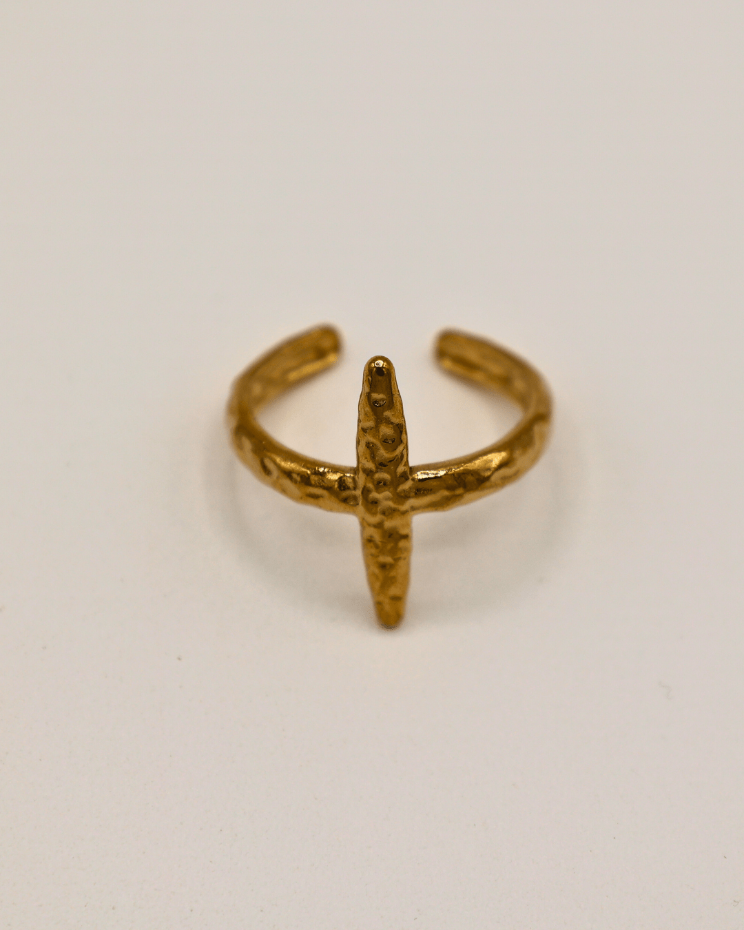 Cross Textured Ring - SMOLL republic