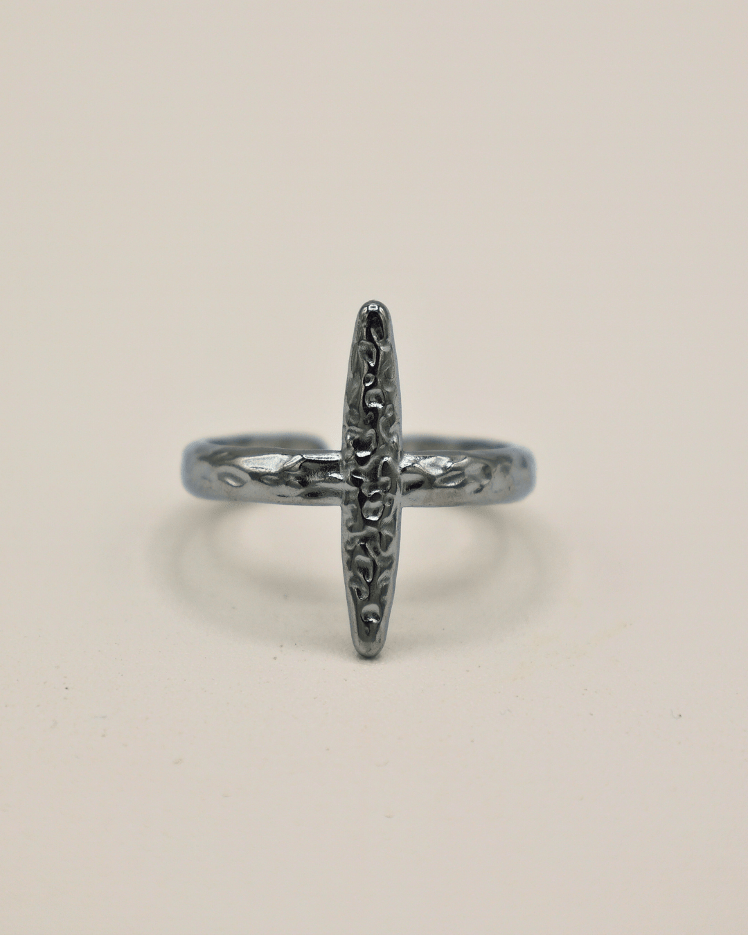 Cross Textured Ring - SMOLL republic