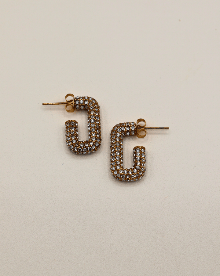 Crystal Edge Earrings - SMOLL republic