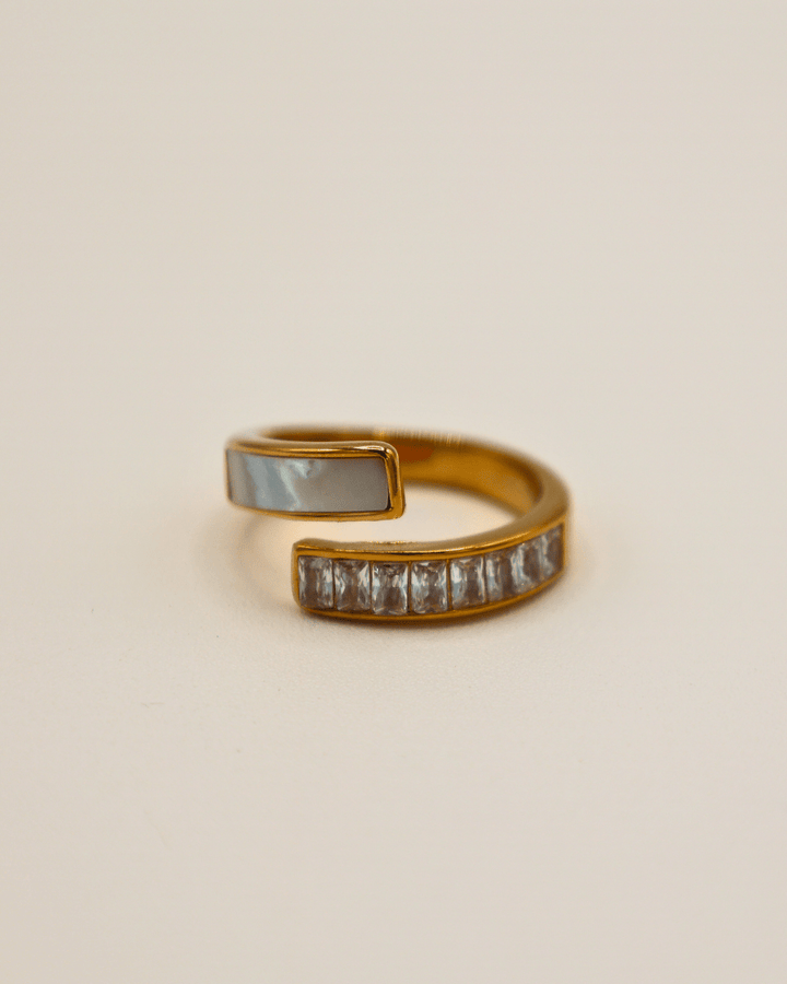 Crystal Ribbon Ring - SMOLL republic