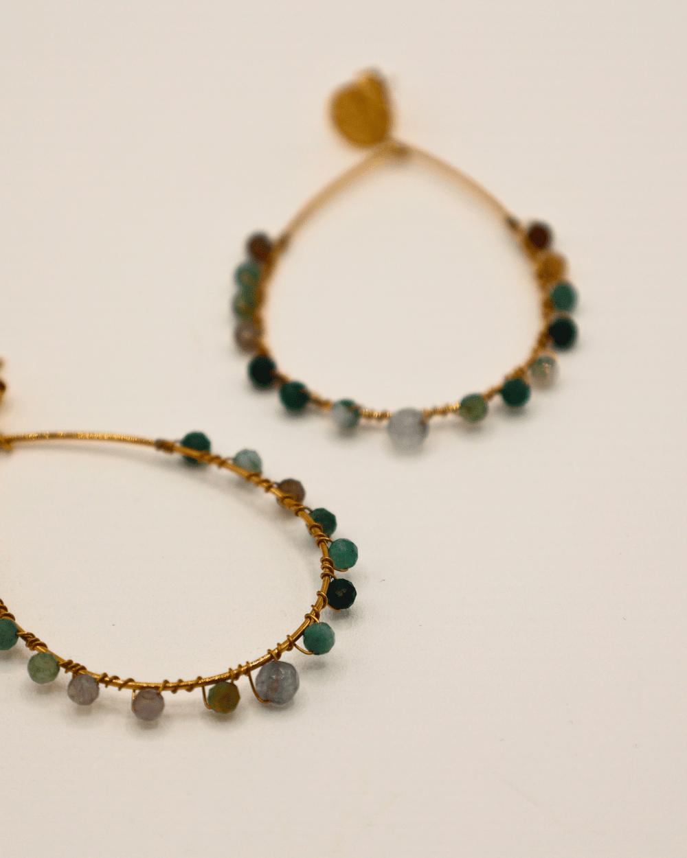 Drop Gemstone Earings - SMOLL republic