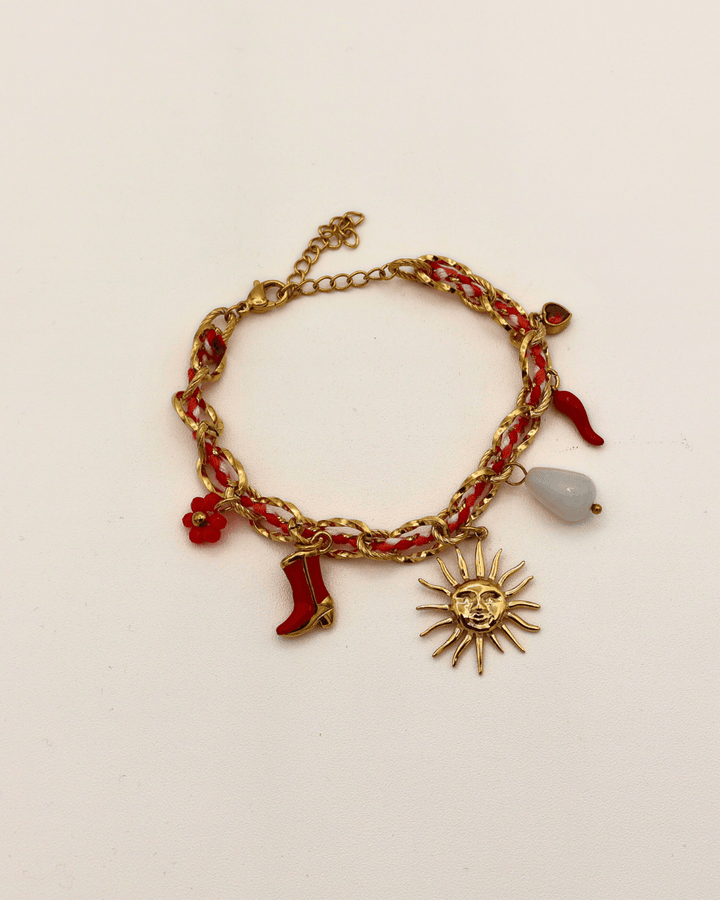Fiesta Sun Charms Bracelet - SMOLL republic