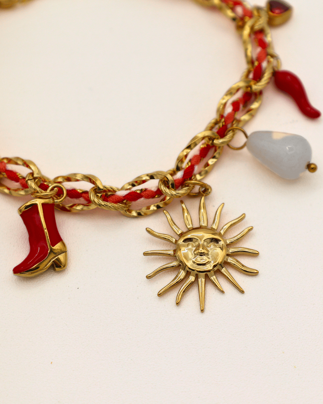 Fiesta Sun Charms Bracelet - SMOLL republic