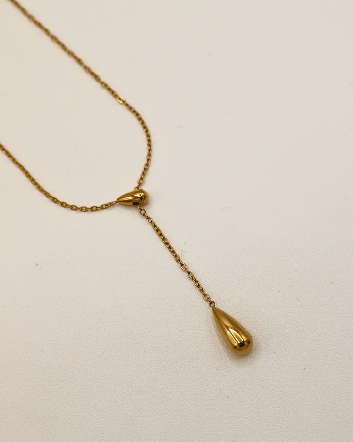 Golden Drop Necklace - SMOLL republic