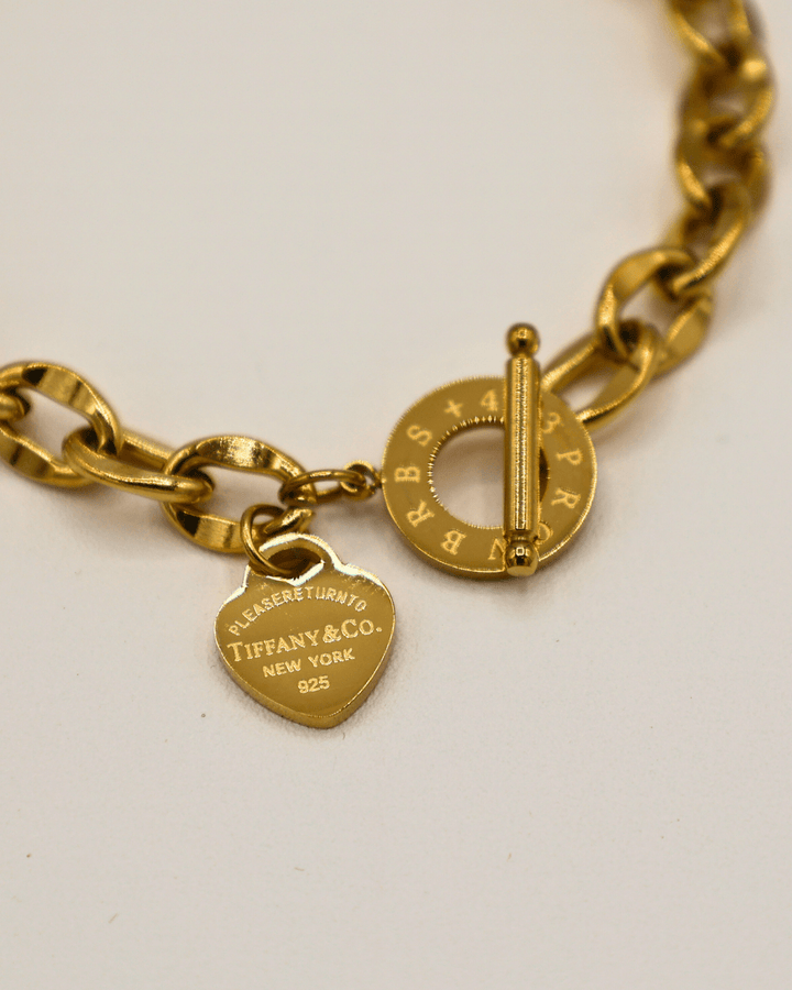 Golden Love Chain Bracelet - SMOLL republic