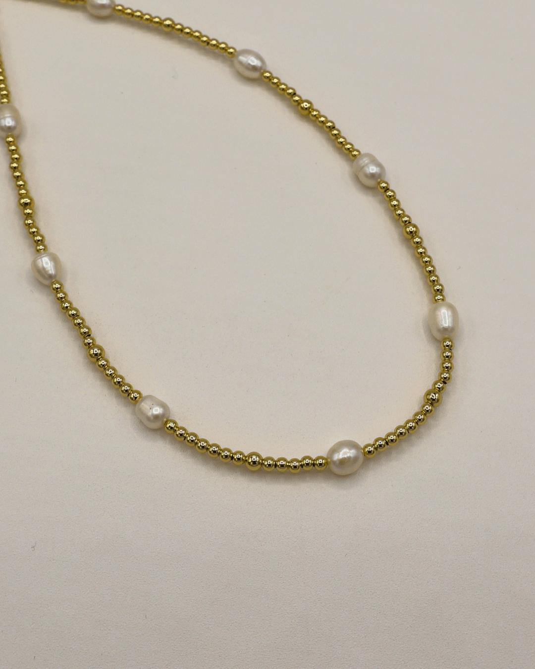 Golden Pearl Necklace - SMOLL republic