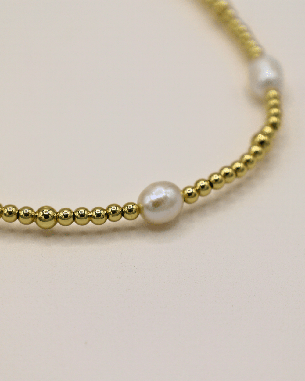 Golden Pearl Necklace - SMOLL republic