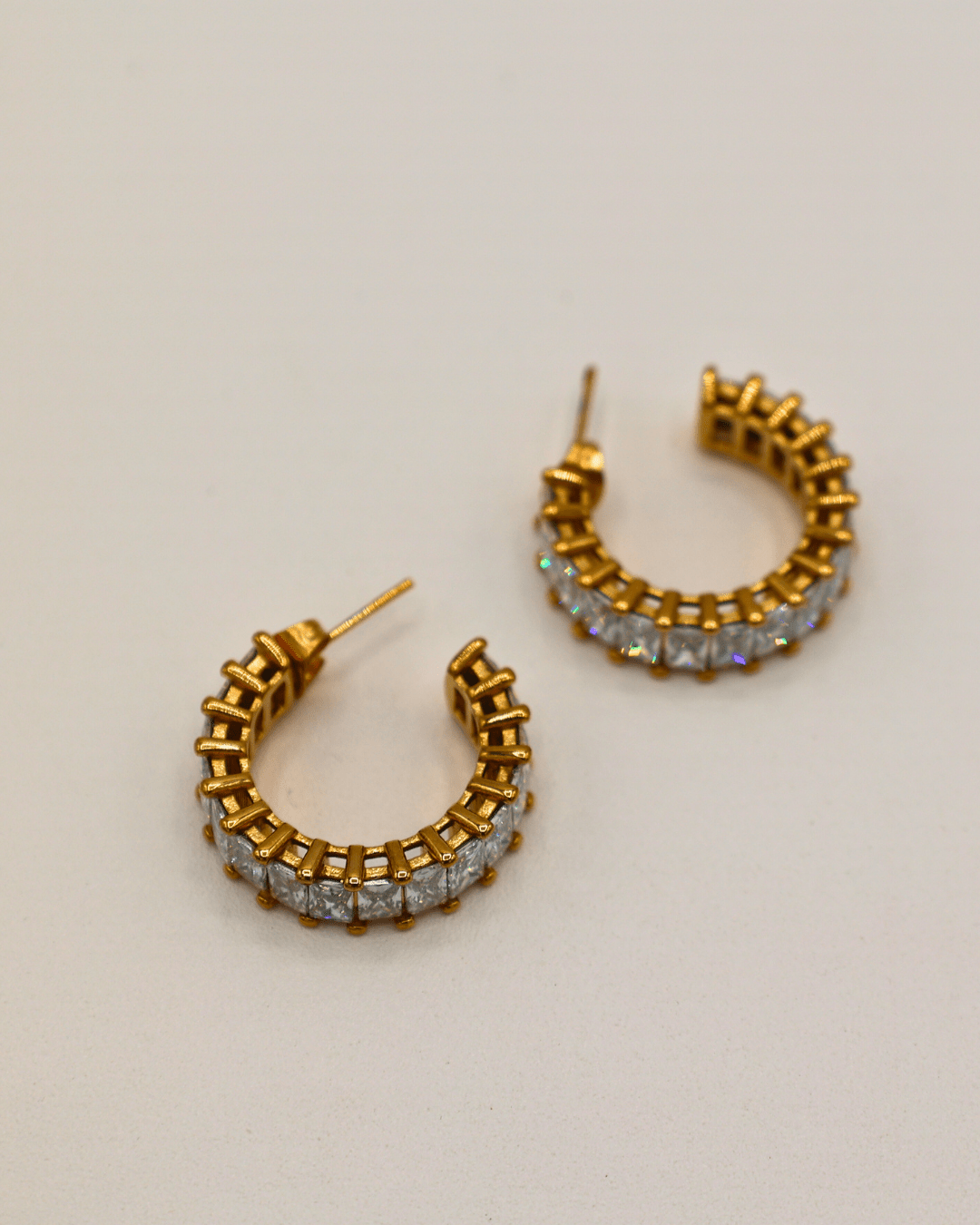 Golden Radiance Hoops - SMOLL republic