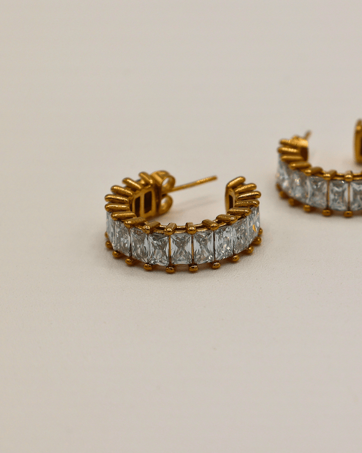 Golden Radiance Hoops - SMOLL republic