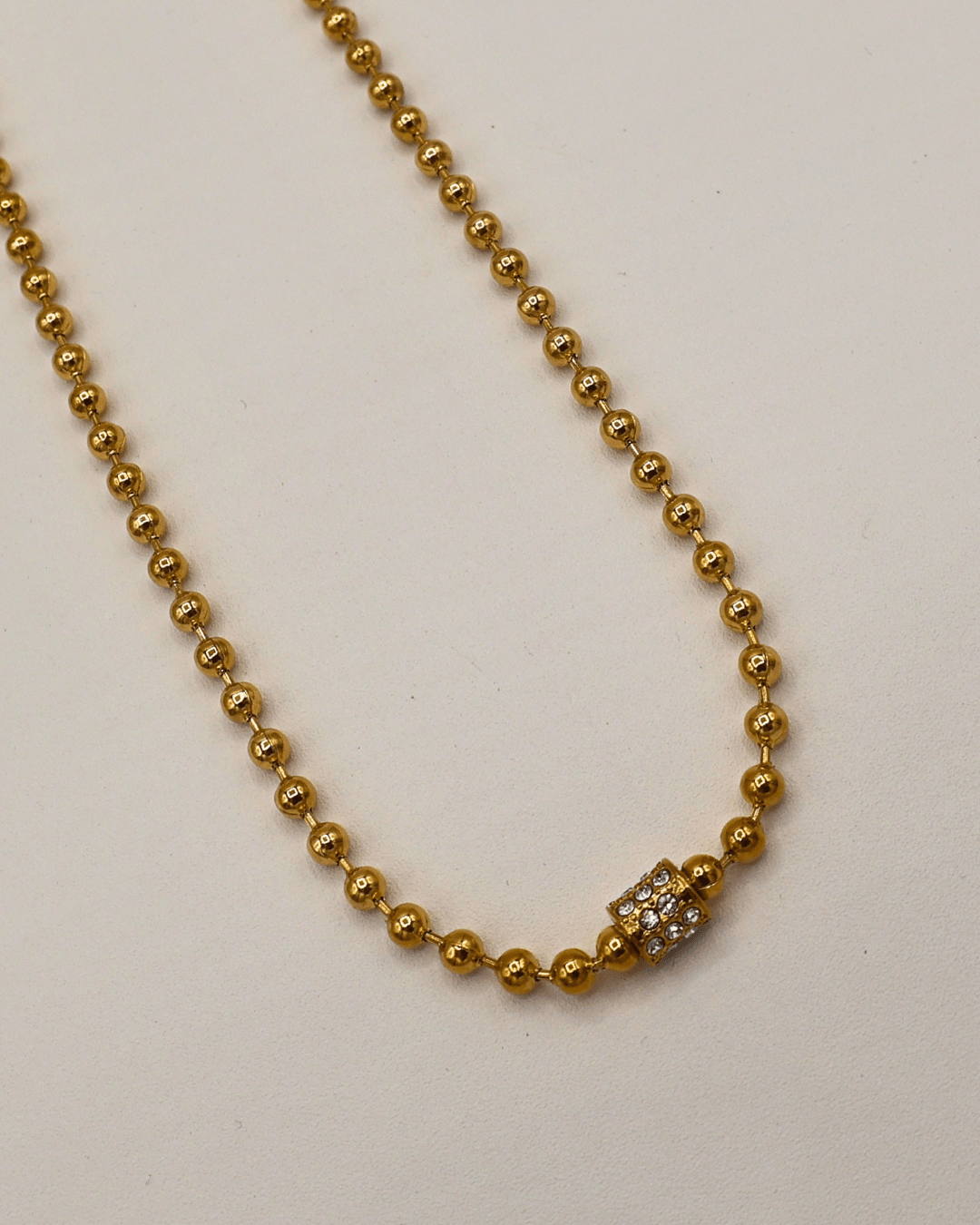 Golden Sphere Necklace - SMOLL republic