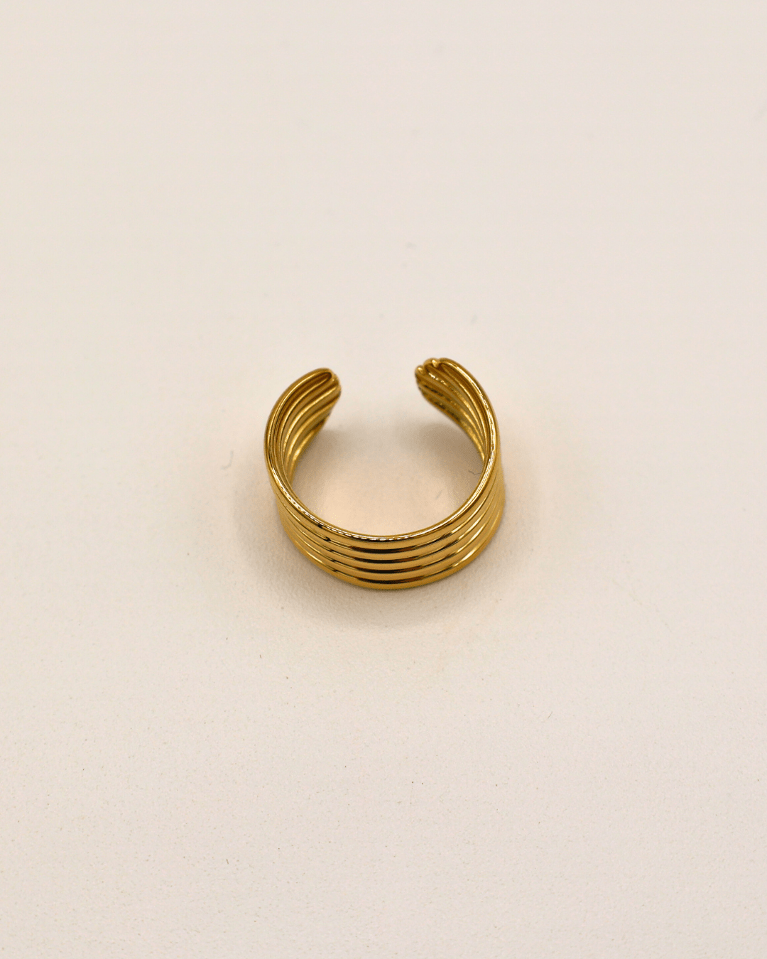 Golden Stripes Ring - SMOLL republic