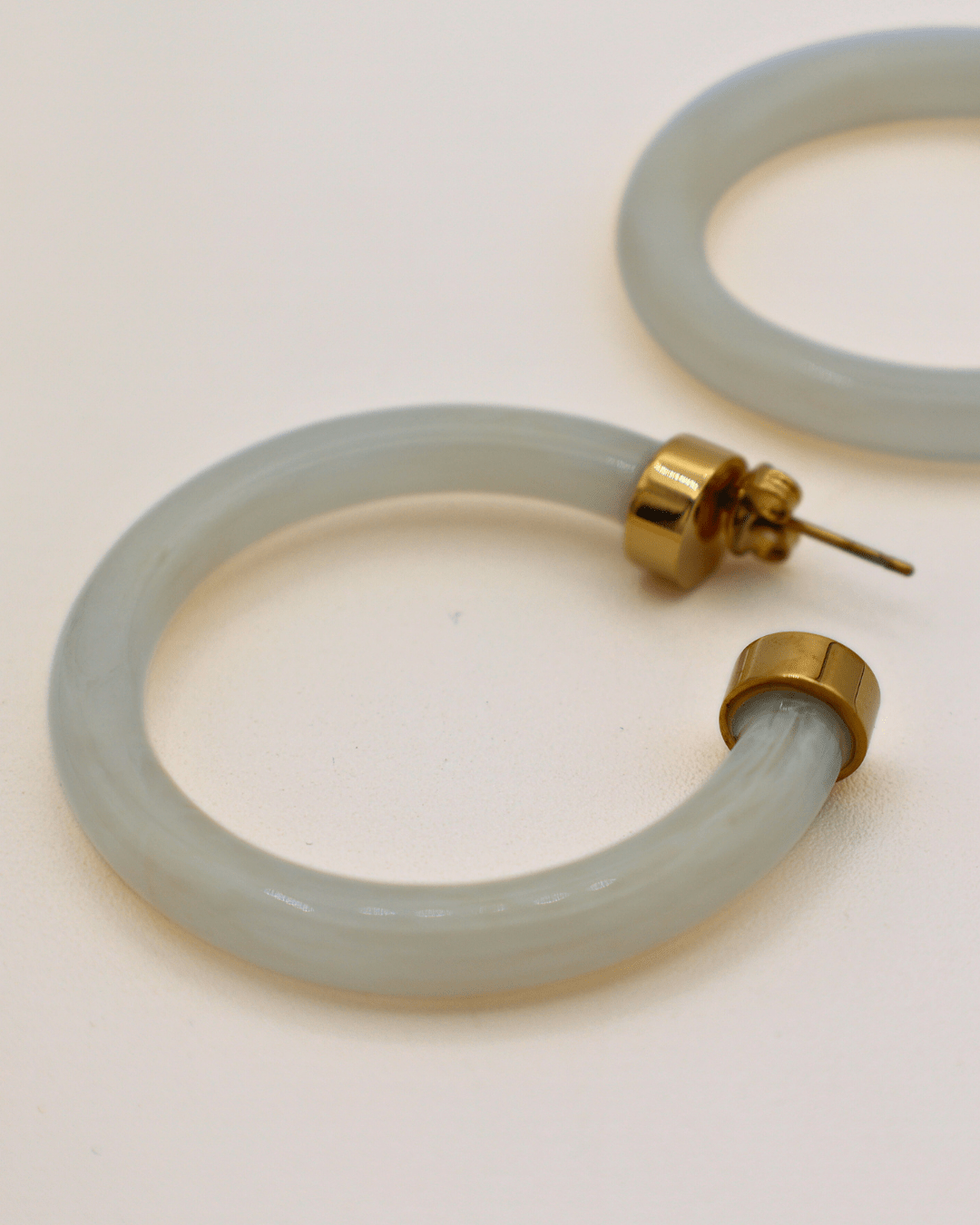 Golden White Hoops - SMOLL republic