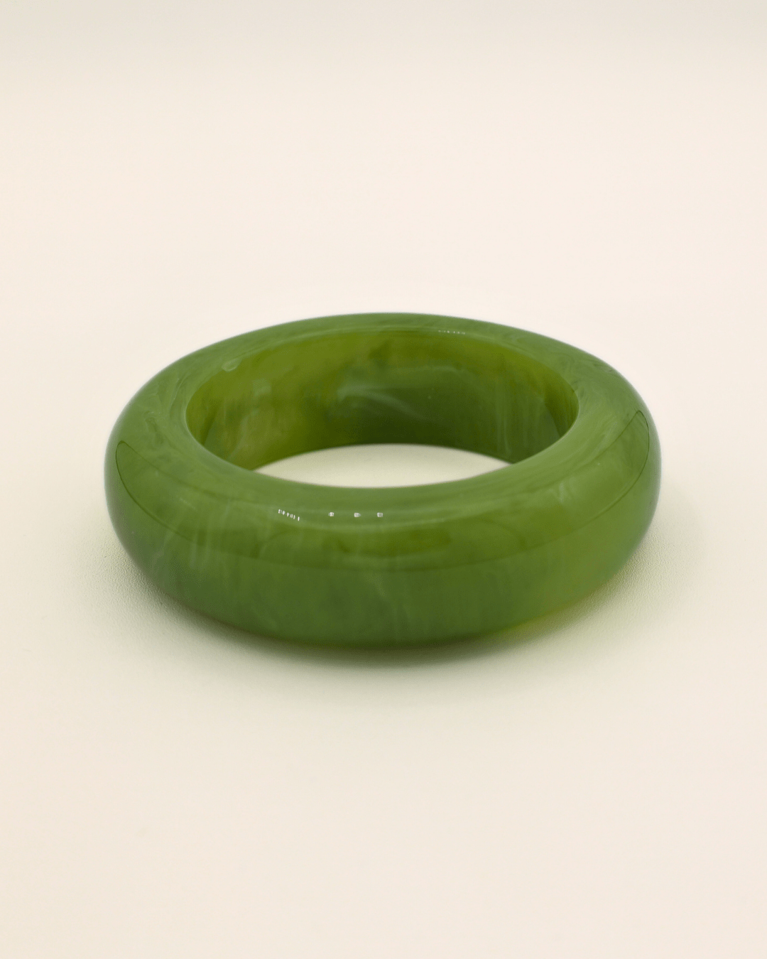 Green Resin Bangle - SMOLL republic