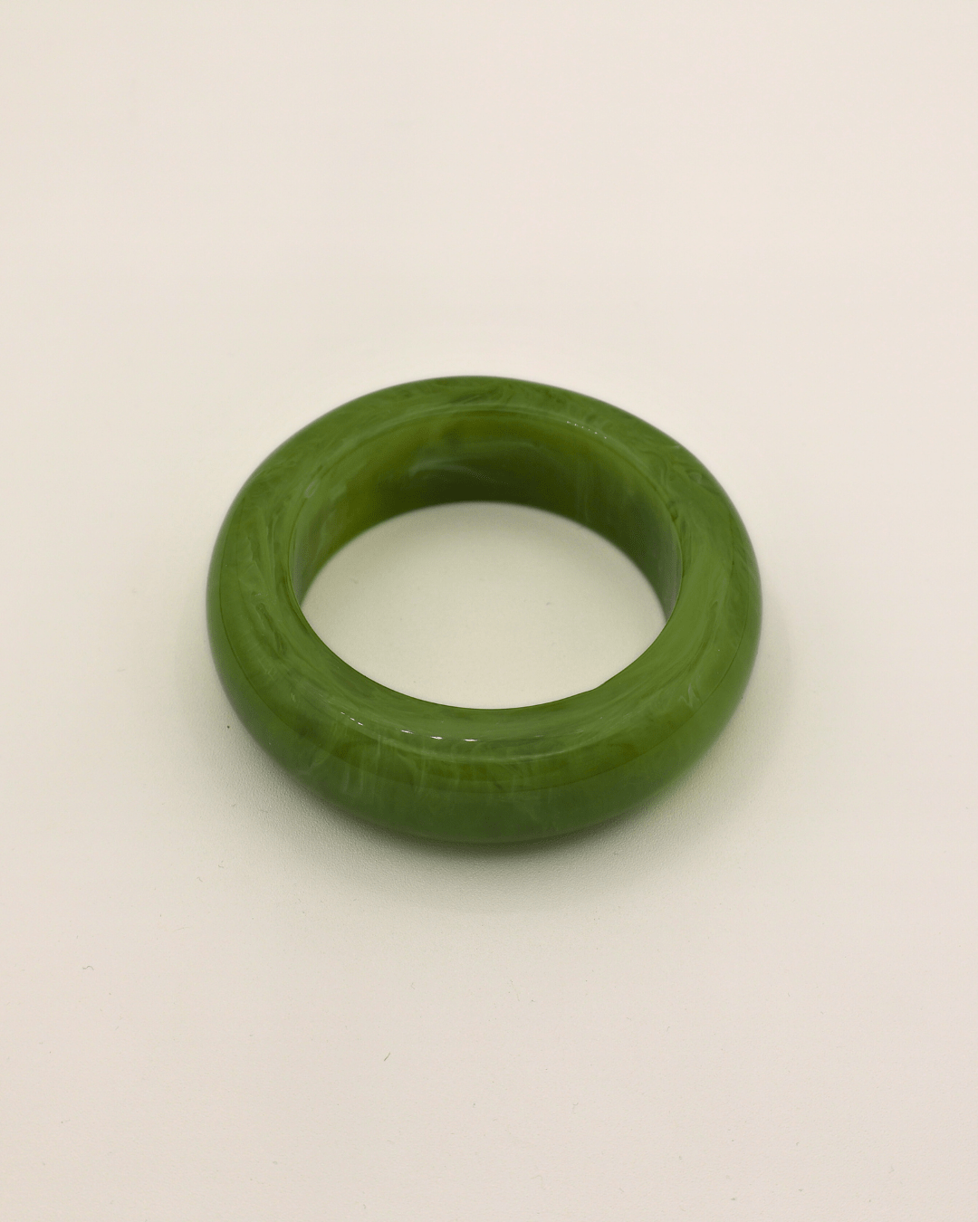 Green Resin Bangle - SMOLL republic