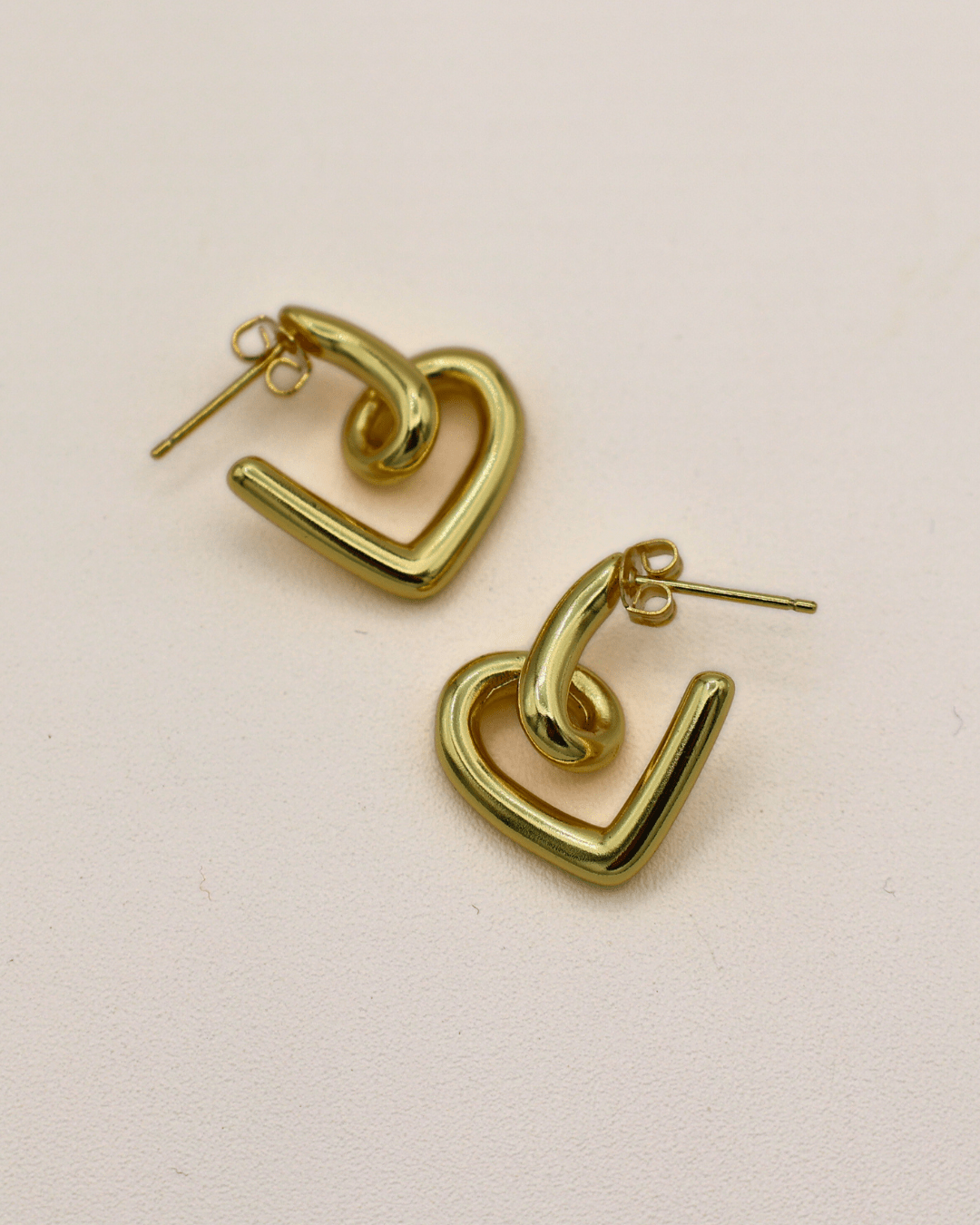 Heart Hoop Earrings - SMOLL republic