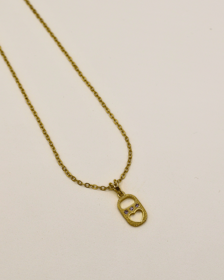 Heart Lock Necklace - SMOLL republic