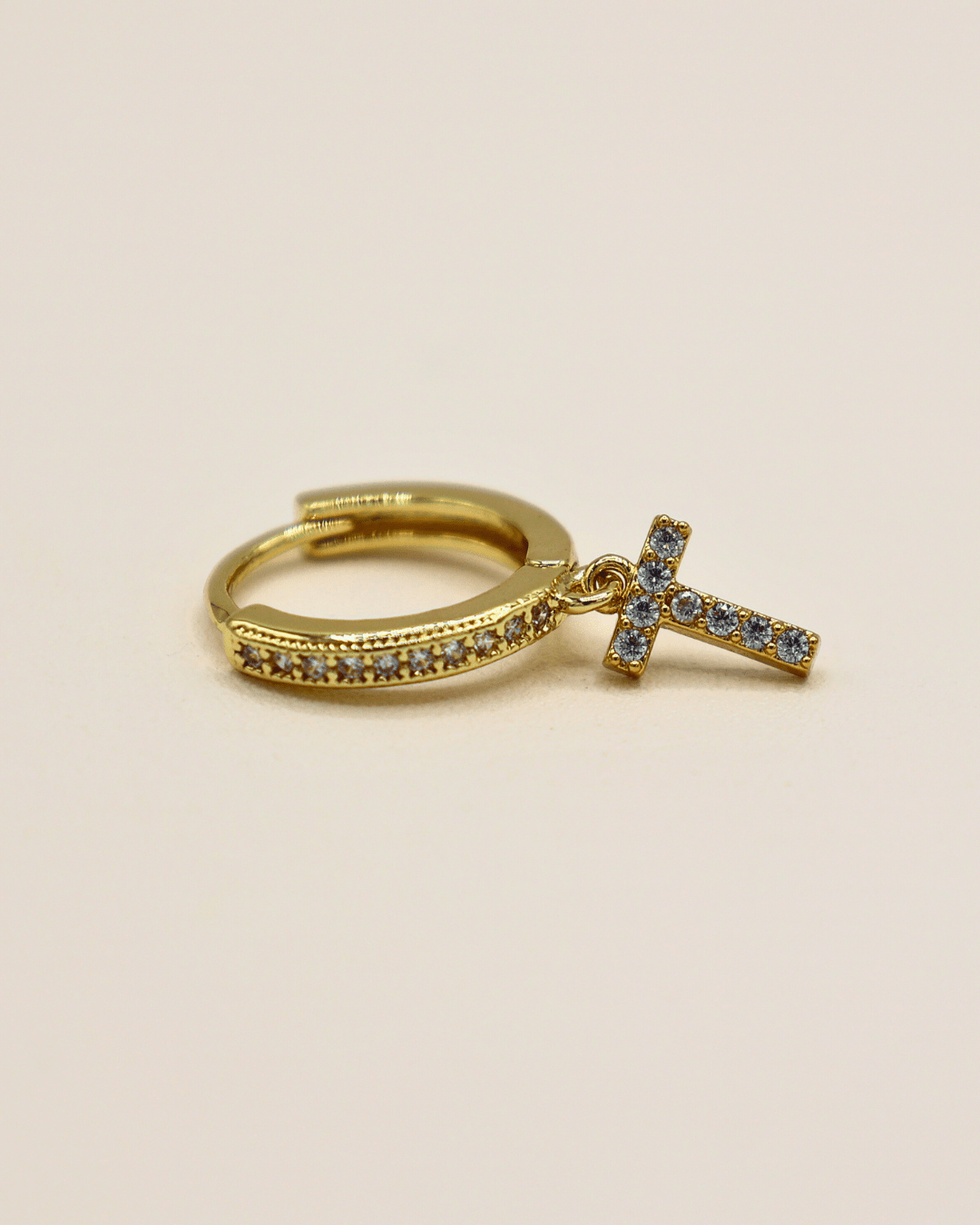 Initial Charm Hoop - SMOLL republic