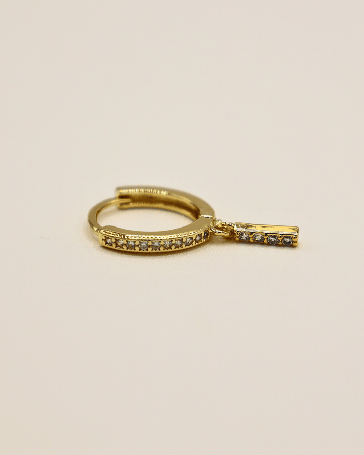 Initial Charm Hoop - SMOLL republic