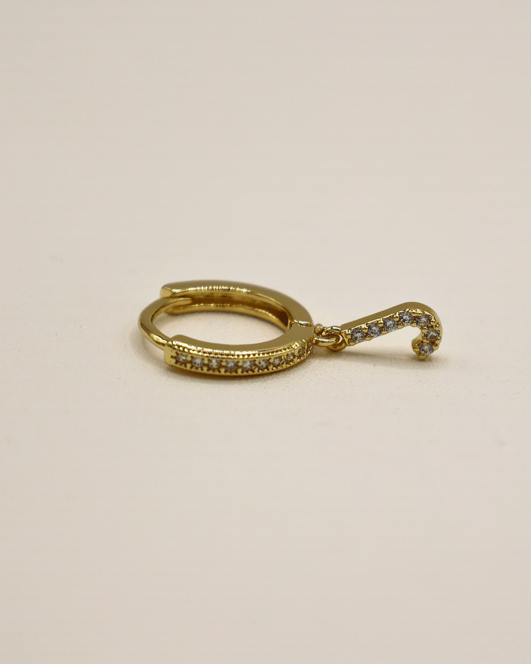 Initial Charm Hoop - SMOLL republic