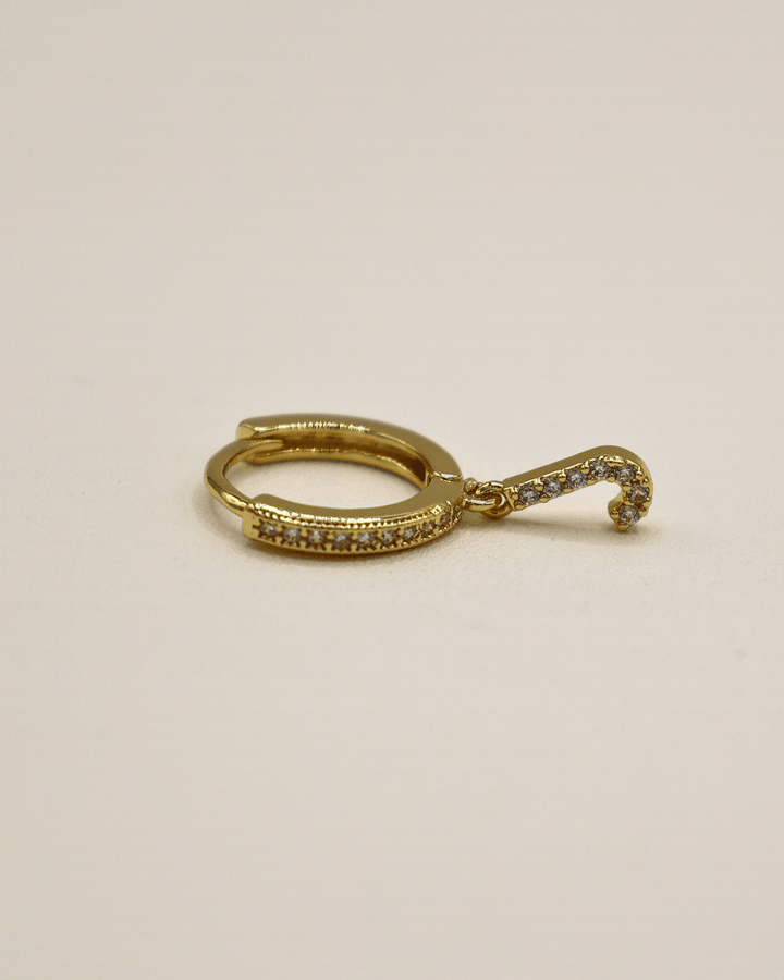 Initial Charm Hoop - SMOLL republic