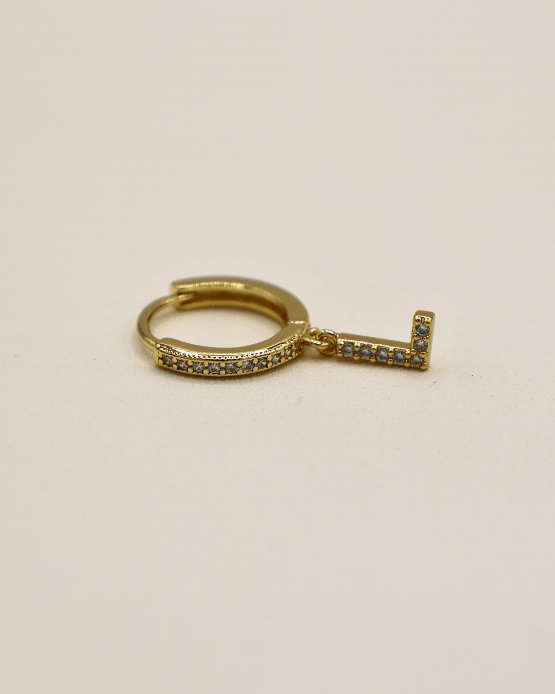 Initial Charm Hoop - SMOLL republic