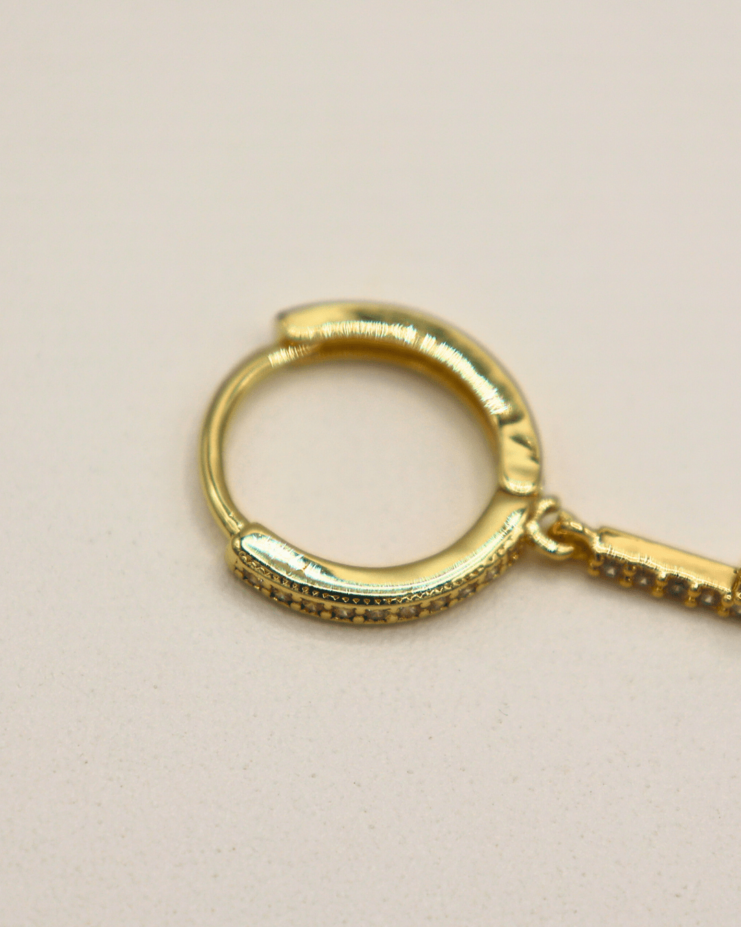 Initial Charm Hoop - SMOLL republic