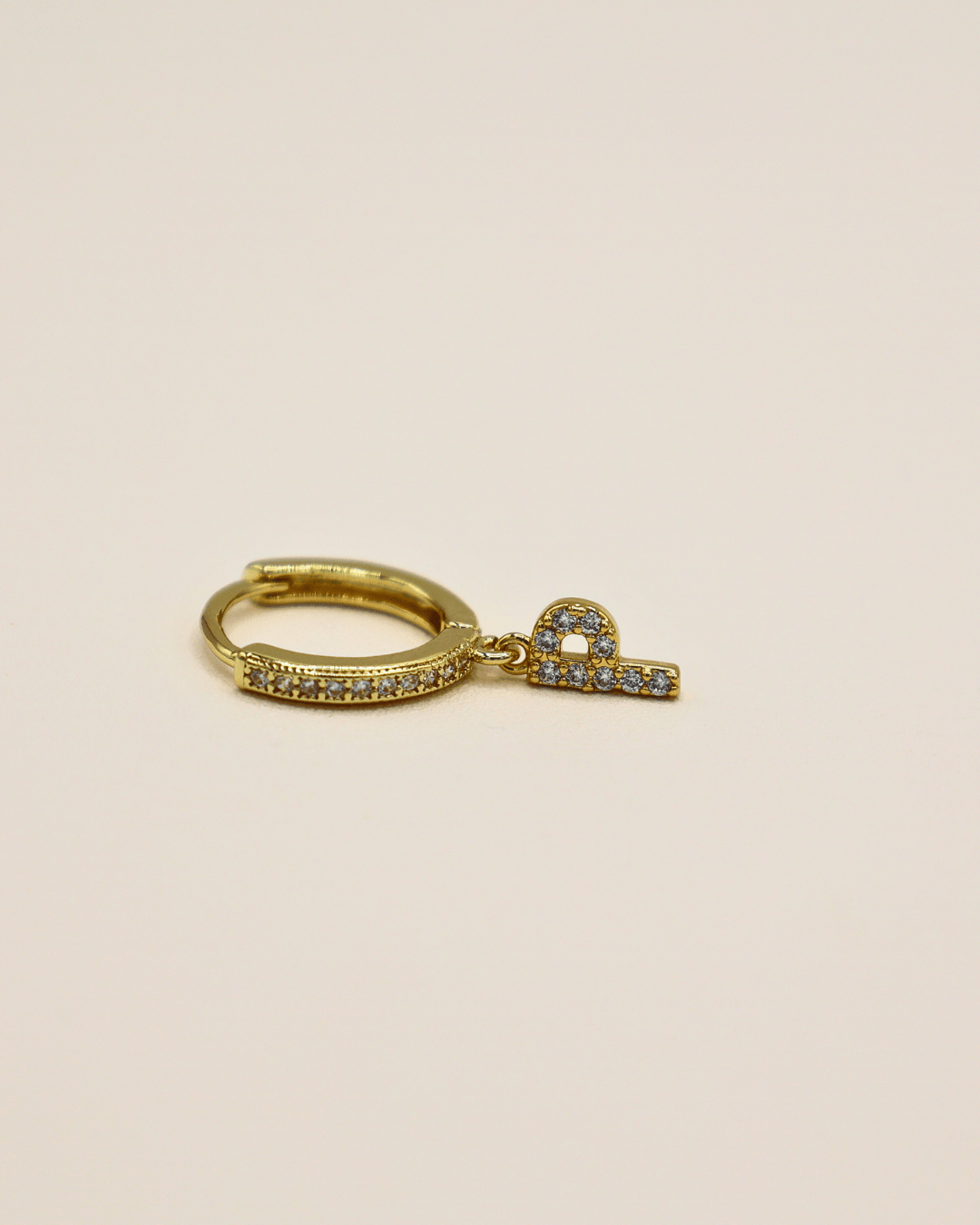 Initial Charm Hoop - SMOLL republic