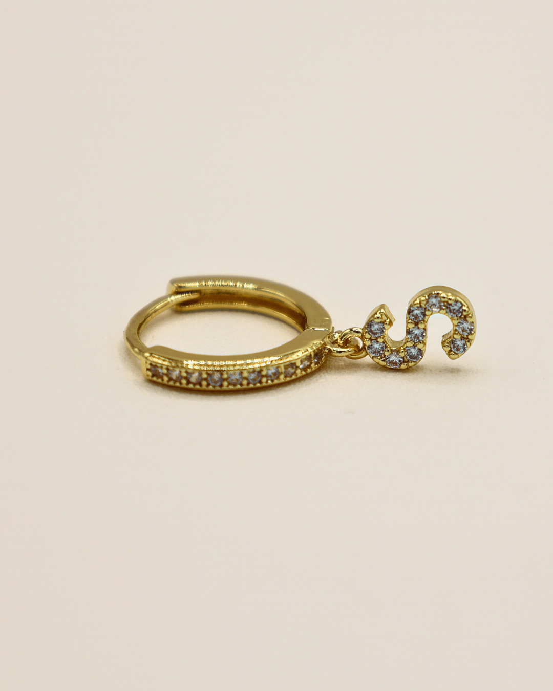 Initial Charm Hoop - SMOLL republic