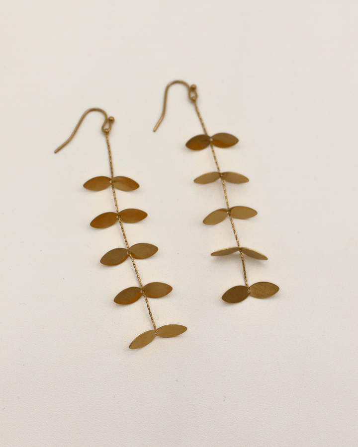 Leaf Dangle Earrings - SMOLL republic