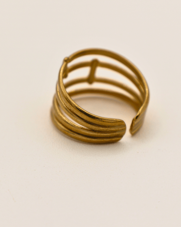 Linear Grid Ring - SMOLL republic