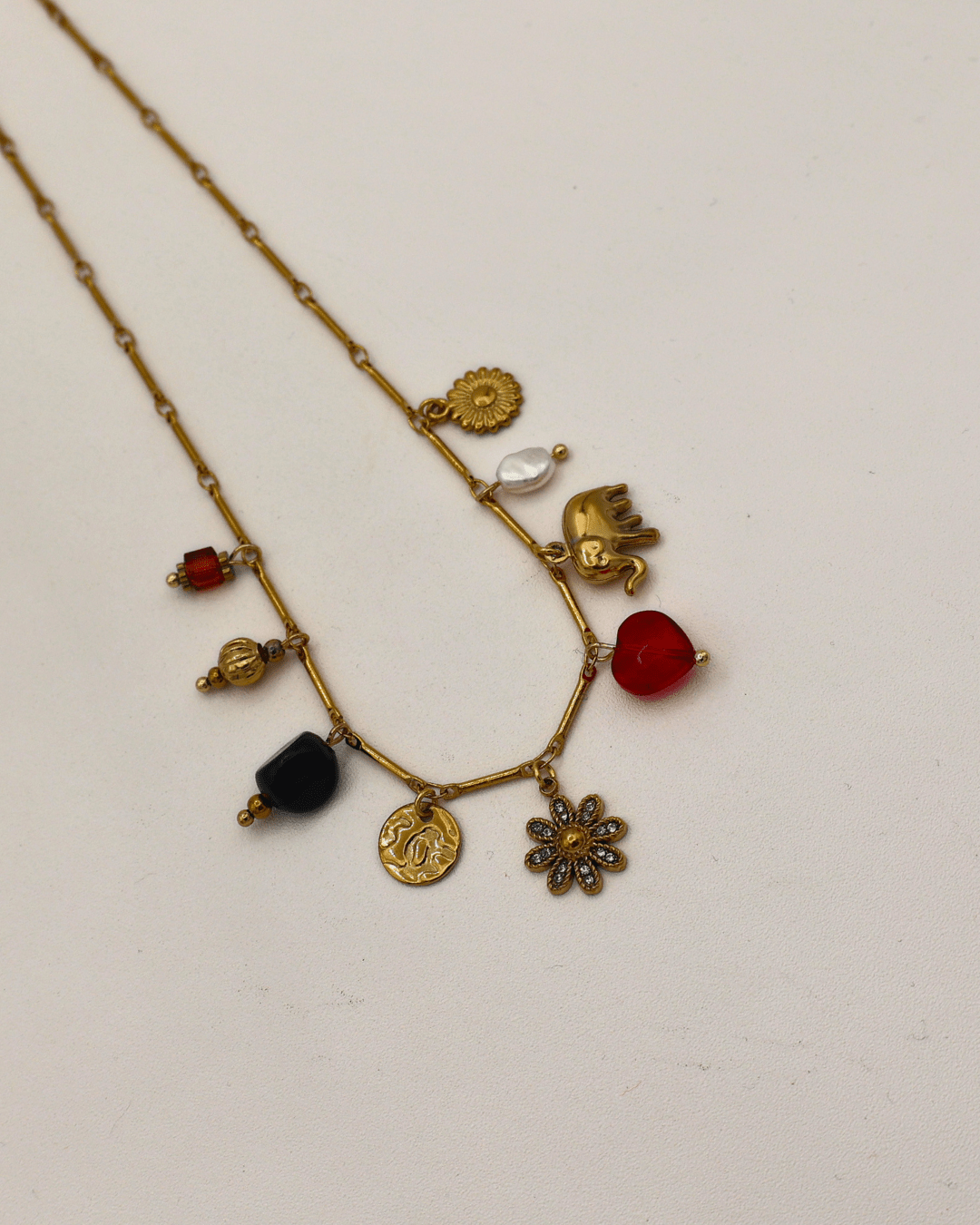 Lucky Daisy Charm Necklace - SMOLL republic