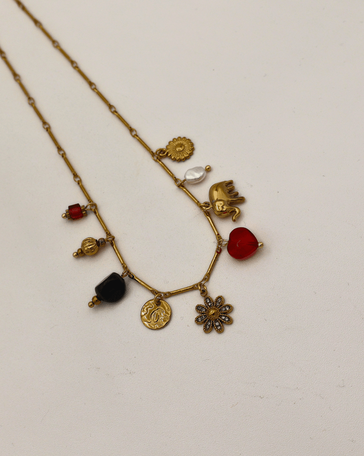 Lucky Daisy Charm Necklace - SMOLL republic