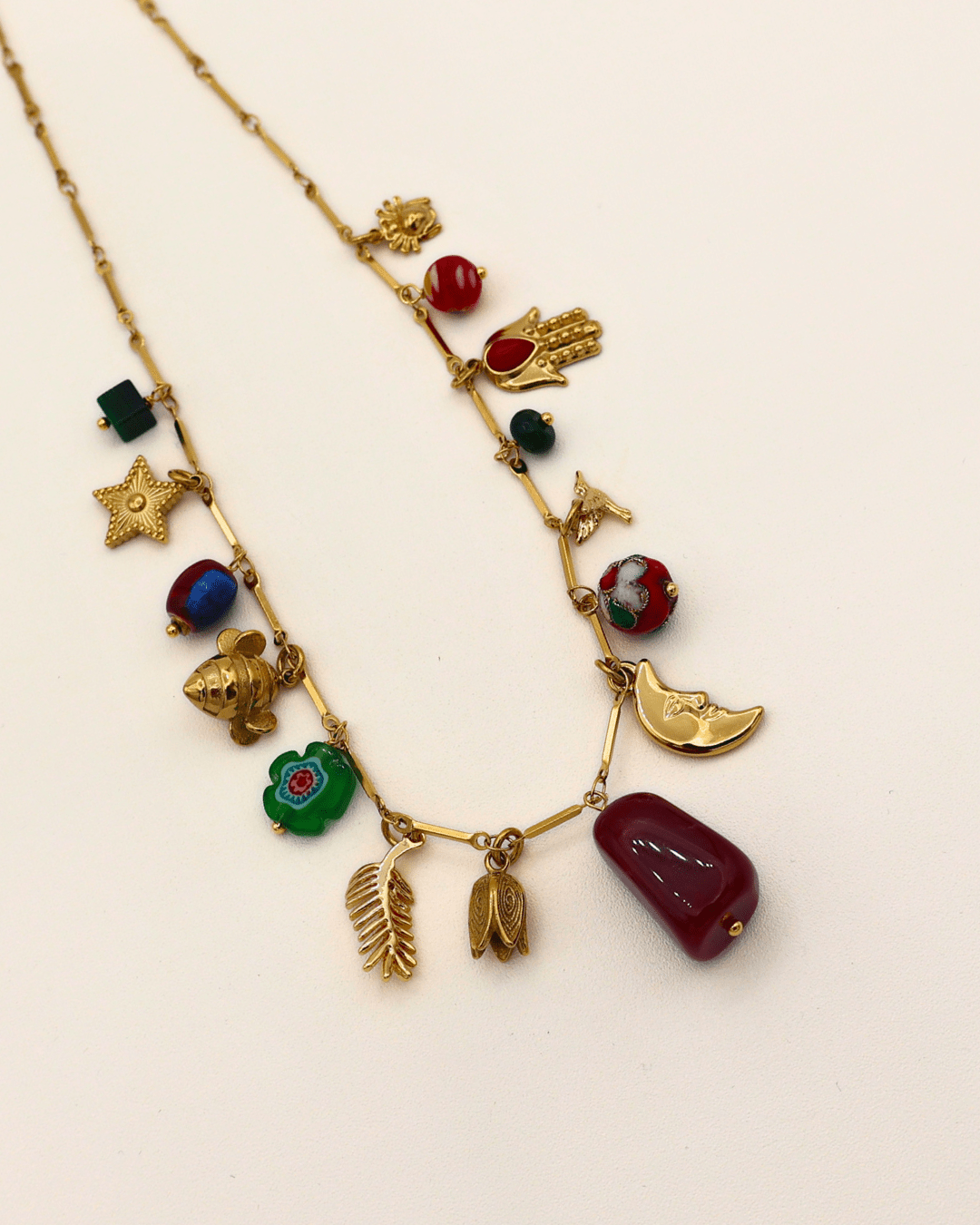 Moon & Charms Necklace - SMOLL republic